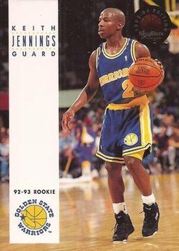 #225 Keith Jennings - Golden State Warriors - 1993-94 SkyBox Premium Basketball