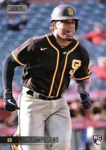 #225 Luis Campusano - San Diego Padres - 2021 Stadium Club Baseball