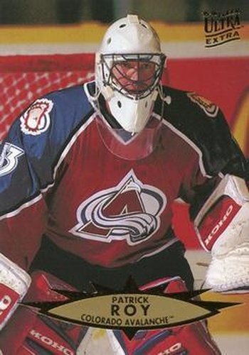 #225 Patrick Roy - Colorado Avalanche - 1995-96 Ultra Hockey