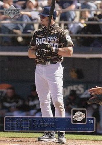 #225 Ryan Klesko - San Diego Padres - 2003 Upper Deck Baseball