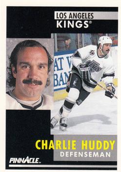 #225 Charlie Huddy - Los Angeles Kings - 1991-92 Pinnacle Hockey
