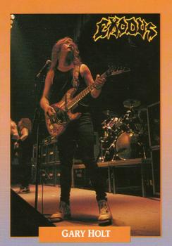 #225 Gary Holt - 1991 Brockum Rock Cards