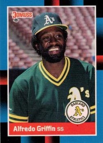 #226 Alfredo Griffin - Oakland Athletics - 1988 Donruss Baseball