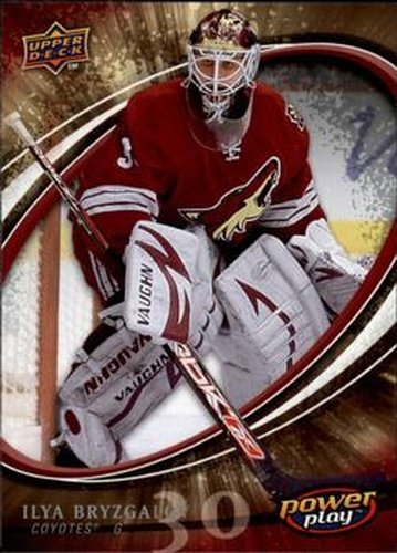 #226 Ilya Bryzgalov - Phoenix Coyotes - 2008-09 Upper Deck Power Play Box Set Hockey