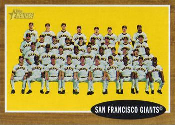 #226 San Francisco Giants - San Francisco Giants - 2011 Topps Heritage Baseball
