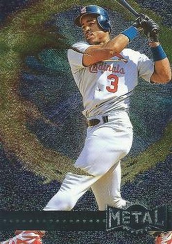 #226 Brian Jordan - St. Louis Cardinals - 1996 Metal Universe Baseball