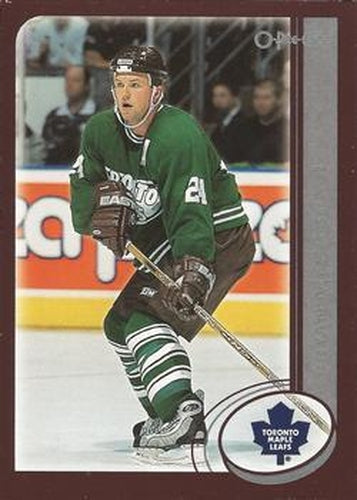 #226 Bryan McCabe - Toronto Maple Leafs - 2002-03 O-Pee-Chee Hockey