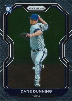 #226 Dane Dunning - Texas Rangers - 2021 Panini Prizm Baseball
