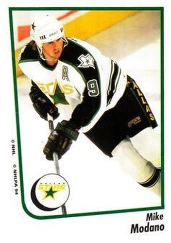 #226 Mike Modano - Dallas Stars - 1994-95 Panini Hockey Stickers