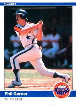 #226 Phil Garner - Houston Astros - 1984 Fleer Baseball