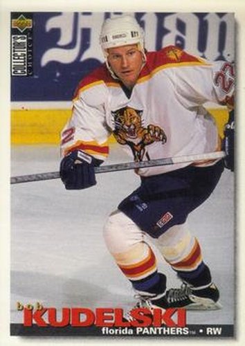 #226 Bob Kudelski - Florida Panthers - 1995-96 Collector's Choice Hockey
