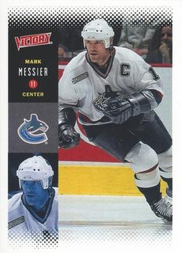 #226 Mark Messier - Vancouver Canucks - 2000-01 Upper Deck Victory Hockey