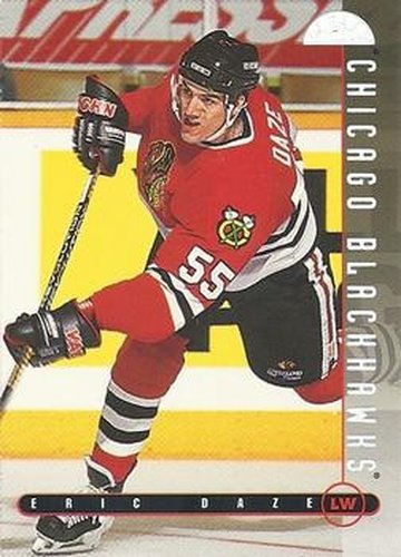 #226 Eric Daze - Chicago Blackhawks - 1995-96 Leaf Hockey
