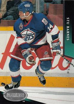 #226 Stu Barnes - Winnipeg Jets - 1993-94 Parkhurst Hockey