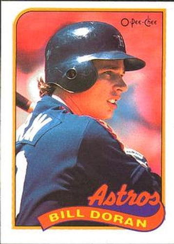 #226 Bill Doran - Houston Astros - 1989 O-Pee-Chee Baseball