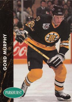 #227 Gord Murphy - Boston Bruins - 1991-92 Parkhurst Hockey