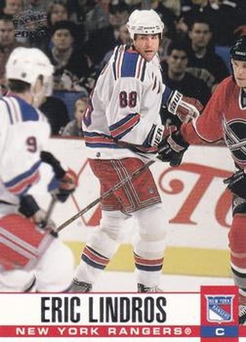 #227 Eric Lindros - New York Rangers - 2003-04 Pacific Hockey