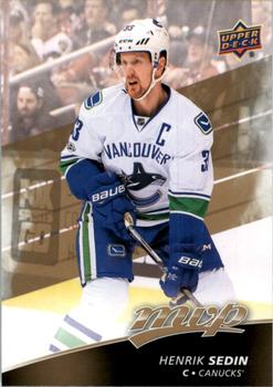 #227 Henrik Sedin - Vancouver Canucks - 2017-18 Upper Deck MVP Hockey
