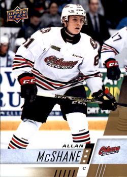 #227 Allan McShane - Oshawa Generals - 2017-18 Upper Deck CHL Hockey