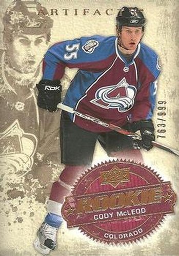 #227 Cody McLeod - Colorado Avalanche - 2008-09 Upper Deck Artifacts Hockey