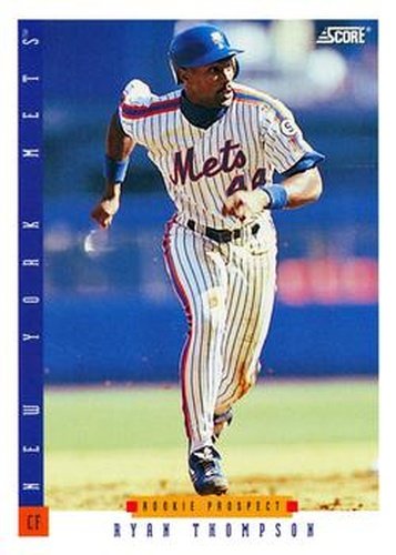 #227 Ryan Thompson - New York Mets - 1993 Score Baseball