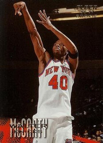 #227 Walter McCarty - New York Knicks - 1996-97 Fleer Basketball
