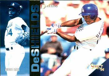 #227 Delino DeShields - Los Angeles Dodgers - 1994 Select Baseball