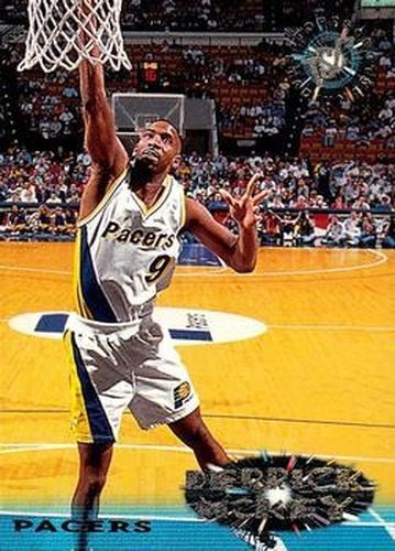 #227 Derrick McKey - Indiana Pacers - 1995-96 Stadium Club Basketball