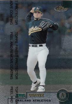 #227 Eric Chavez - Oakland Athletics - 1999 Finest Baseball