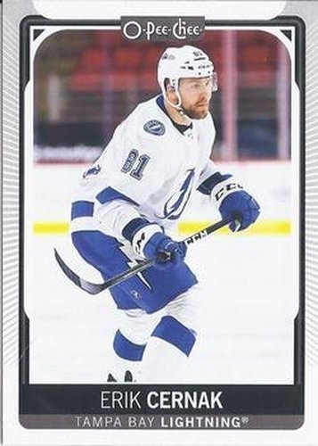 #227 Erik Cernak - Tampa Bay Lightning - 2021-22 O-Pee-Chee Hockey