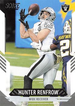 #227 Hunter Renfrow - Las Vegas Raiders - 2021 Score Football