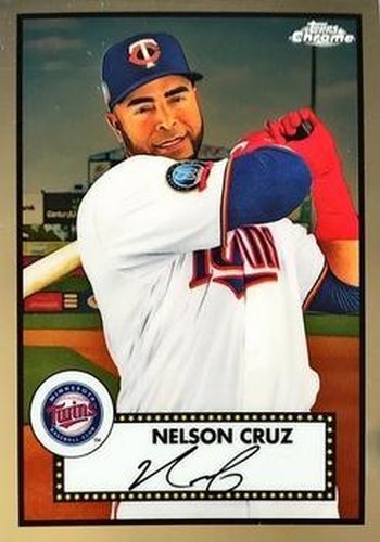 #227 Nelson Cruz - Minnesota Twins - 2021 Topps Chrome Platinum Anniversary Baseball