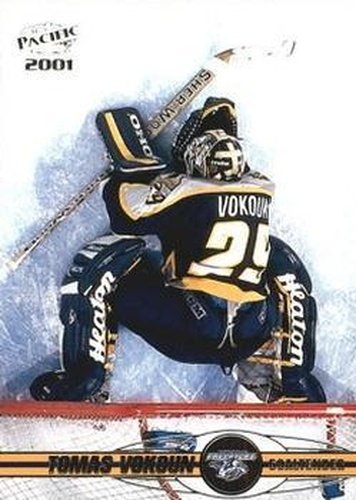 #227 Tomas Vokoun - Nashville Predators - 2000-01 Pacific Hockey