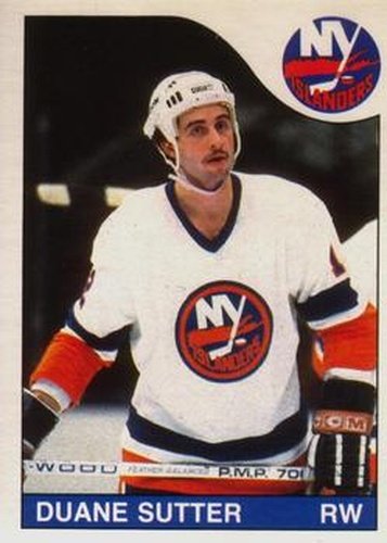#227 Duane Sutter - New York Islanders - 1985-86 O-Pee-Chee Hockey