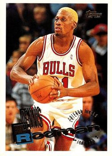 #227 Dennis Rodman - Chicago Bulls - 1995-96 Topps Basketball