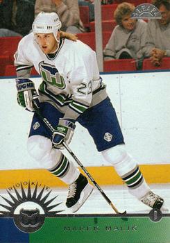 #227 Marek Malik - Hartford Whalers - 1996-97 Leaf Hockey