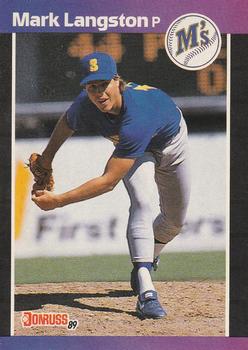 #227 Mark Langston - Seattle Mariners - 1989 Donruss Baseball
