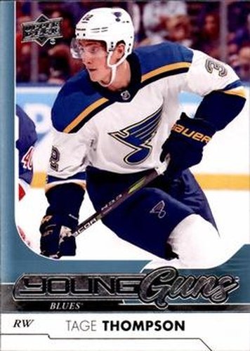 #228 Tage Thompson - St. Louis Blues - 2017-18 Upper Deck Hockey