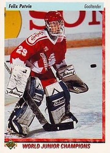 #228 Felix Potvin - Toronto Maple Leafs - 1995-96 Upper Deck Hockey