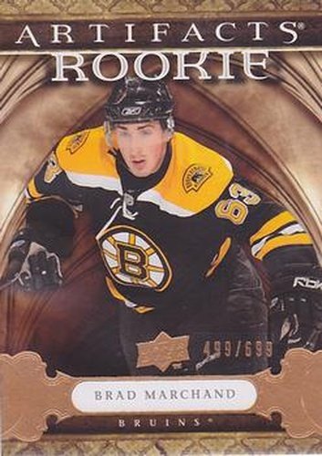 #228 Brad Marchand - Boston Bruins - 2009-10 Upper Deck Artifacts Hockey