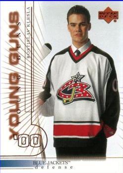 #228 Rostislav Klesla - Columbus Blue Jackets - 2000-01 Upper Deck Hockey