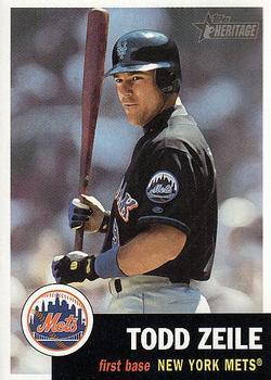 #228 Todd Zeile - New York Mets - 2002 Topps Heritage Baseball