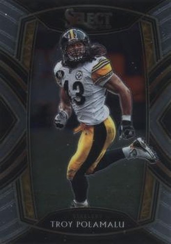 #228 Troy Polamalu - Pittsburgh Steelers - 2020 Panini Select Football