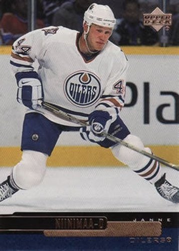 #228 Janne Niinimaa - Edmonton Oilers - 1999-00 Upper Deck Hockey