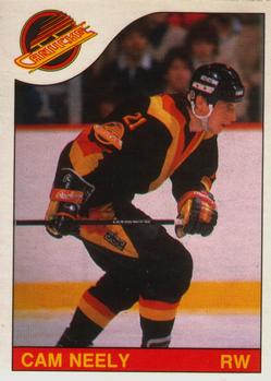 #228 Cam Neely - Vancouver Canucks - 1985-86 O-Pee-Chee Hockey