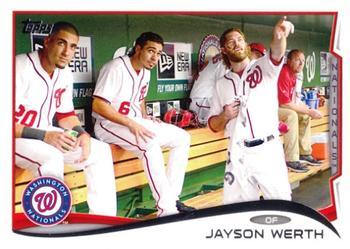 #228b Jayson Werth - Washington Nationals - 2014 Topps Baseball