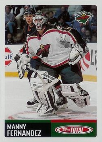 #229 Manny Fernandez - Minnesota Wild - 2002-03 Topps Total Hockey