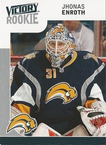 #229 Jhonas Enroth - Buffalo Sabres - 2009-10 Upper Deck Victory Hockey