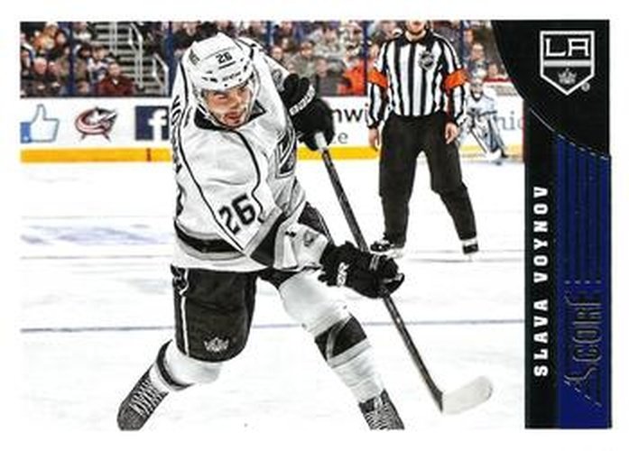 #229 Slava Voynov - Los Angeles Kings - 2013-14 Score Hockey