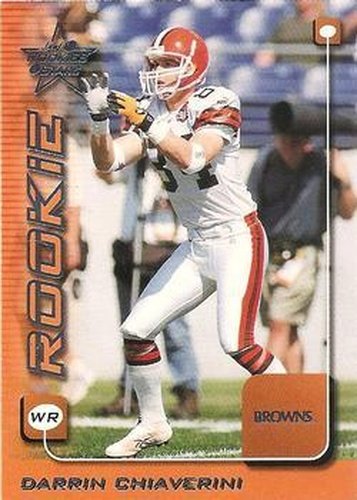 #229 Darrin Chiaverini - Cleveland Browns - 1999 Leaf Rookies & Stars Football